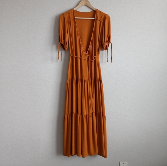 Christy Dawn The Augusta Dress In Turmeric M - Picture 5 of 16